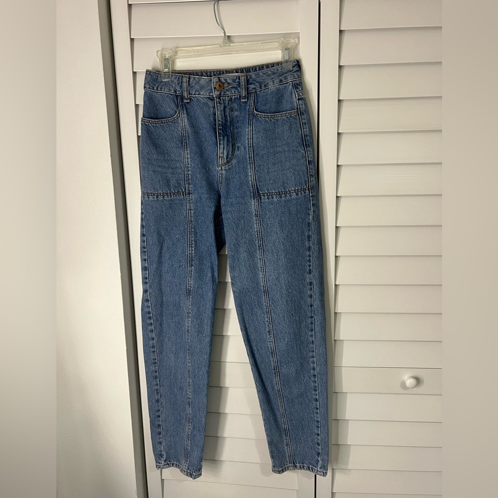 Zara high rise jeans